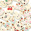 30Pcs 6 Styles Alloy Enamel Pendants ENAM-CJ0002-23-5