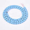 Spray Painted Non-magnetic Synthetic Hematite Beads G-T116-07-03-2