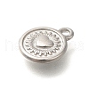 Anti-Tarnish 304 Stainless Steel Charms STAS-I321-05P-2