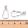 925 Sterling Silver Pendant Cabochon Settings STER-N016-47P-3