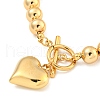 304 Stainless Steel Pendants Bracelet BJEW-Z065-02G-3