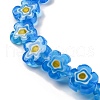 Handmade Millefiori Lampwork Beads Strands LAMP-G164-03C-3