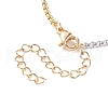 304 Stainless Steel Box Chains Bracelet Making AJEW-JB01113-01-4