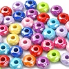 Opaque Acrylic European Beads FIND-CJC0003-54B-4