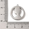 Non-Tarnish 304 Stainless Steel Pendants STAS-L022-315P-3