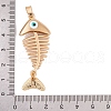 Alloy Enamel Big Pendants ENAM-Z012-03A-3