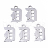 Tarnish Resistant 201 Stainless Steel Pendants STAS-N091-40D-1