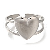 304 Stainless Steel Cuff Rings RJEW-Z074-19P-2