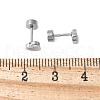 304 Stainless Steel Stud Earrings for Women EJEW-E603-05E-P-2