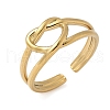 304 Stainless Steel Cuff Rings RJEW-P150-12G-4