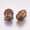 Tibetan Style Alloy Beads X-TIBEB-60542-R-FF-2