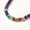 Yoga Chakra Jewelry BJEW-G554-05G-3
