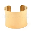 304 Stainless Steel Open Cuff Bangles BJEW-U015-01G-5