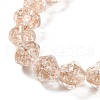 Handmade Gold Sand Lampwork Beads LAMP-Q036-04E-3