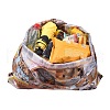 6Pcs 6 Styles Foldable Eco-Friendly Nylon Grocery Bags ABAG-SZ0001-13A-5