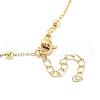 Brass Micro Pave Clear Cubic Zirconia Pendant Necklaces NJEW-Z035-04B-G-3