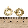 304 Stainless Steel Pendants STAS-U052-01G-3
