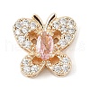 Brass Micro Pave Cubic Zirconia Beads KK-K297-34A-G03-1
