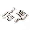 Non-Tarnish Mother's Day/Teachers' Day 201 Stainless Steel Pendants STAS-K251-023P-2