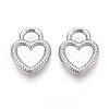 304 Stainless Steel Pendant Cabochon Settings STAS-T065-87P-1