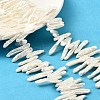 Natural Baroque Keshi Pearl Beads Strands PEAR-B004-02A-01A-1