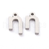 Non-Tarnish 304 Stainless Steel Pendants STAS-F267-10H-P-2