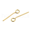 Brass Eye Pins KK-H502-02B-G-2
