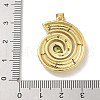 Brass and Glass Pendants KK-M300-05G-02-3