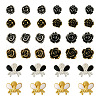 60Pcs 10 Style Alloy Enamel Cabochons MRMJ-TA0001-25-2