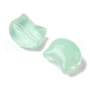 Transparent Spray Paint Glass Beads X-GLAA-Z011-03-2