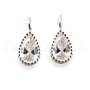 925 Sterling Silver Pave Clear Cubic Zirconia Charms STER-D306-04S-01-1