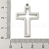 Non-Tarnish 304 Stainless Steel Laser Cut Pendants STAS-U009-02B-P-3