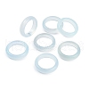 Dyed & Heated Natural Agate Finger Rings for Women RJEW-Z075-02Q-1