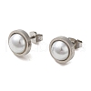 304 Stainless Steel Stud Earring EJEW-C099-02P-2