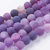 Natural Weathered Agate Beads Strands X-G-G589-10mm-06-1