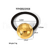 Stainless Steel Hair Tie Elastic Headband Black Hair Accessories YL7975-3-1