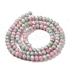 Faceted Electroplated Glass Beads Strands X-GLAA-C023-02-C17-4