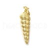 Rack Plating Brass Pendants KK-D339-10G-1