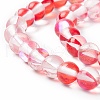 Synthetic Moonstone Beads Strands G-E573-02A-13-4