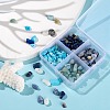 60G 4 Style Natural & Synthetic Gemstone Chip Beads G-FS0001-40-4