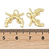 Brass Pendants KK-S527-03G-B-3