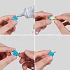 Alloy Glue-on Flat Pad Bails for Pendant Making PALLOY-PH0005-79-4