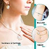 60Pcs 6 Styles Alloy Enamel Pendants ENAM-CJ0004-90-7
