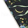 Flower & Butterfly & Moon Printed Canvas Women's Tote Bags ABAG-C009-04D-3