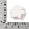 Christmas Rabbit Theme Opaque Resin Decoden Cabochons RESI-S397-01G-3