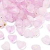 Frosted Transparent Acrylic Beads OACR-F013-04-1
