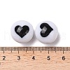 Two-Tone Acrylic Beads OACR-U003-02C-3