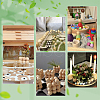 AHADERMAKER 100Pcs Unfinished Wood Beads WOOD-GA0001-60-7