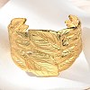 304 Stainless Steel Cuff Bangles for Women BJEW-Z096-03G-2