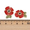 Brass Micro Pave Cubic Zirconia Pendants KK-C095-02G-3